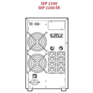 Sentinel Pro Riello UPS 700 - 3000VA Online USV Anlage