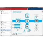 Überwachungsanzeige der PowerShield3 USV Management- und Shutdown Software von Riello UPS