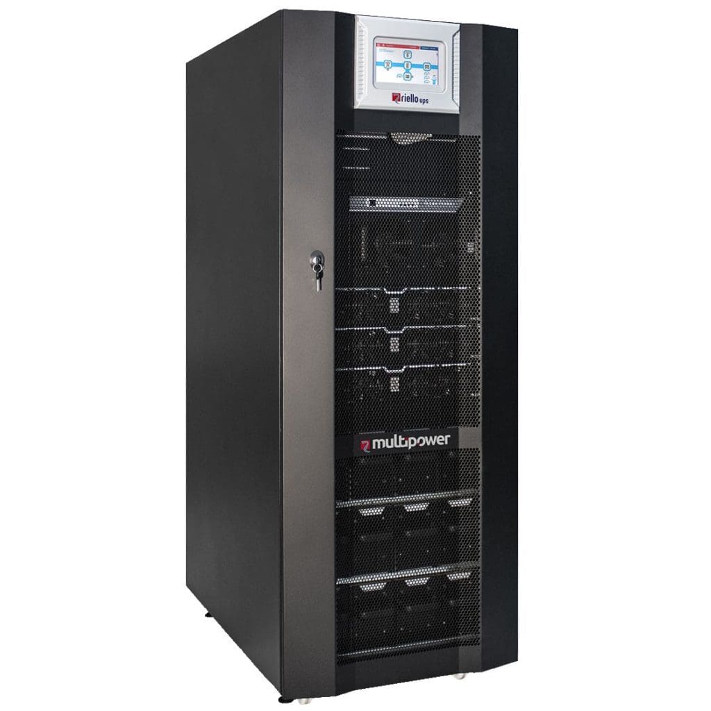 Multi Power MPX 75 CBC Combo Cabinet modulare USV mit 15-75 kW von Riello UPS