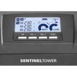LCD Display der Sentinel Tower 5-10 kVA Online USV Anlagen von Riello UPS