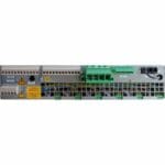 Rückseite des DC ST802 modularen -48 VDC USV System von Effekta
